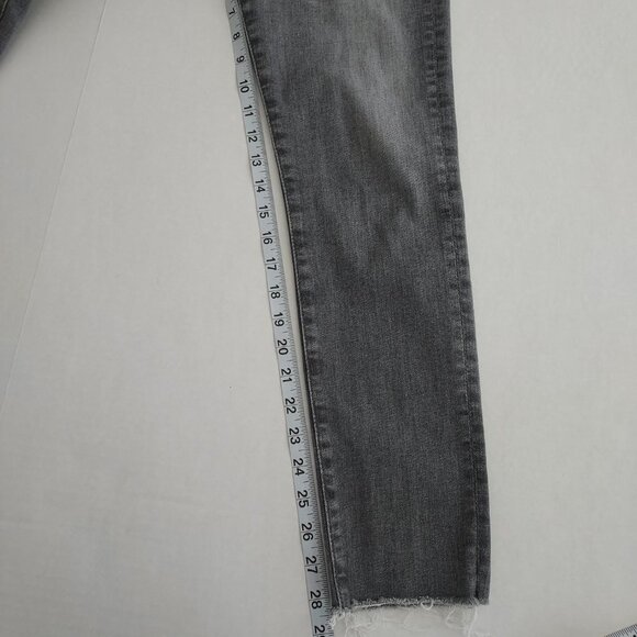 AG Adriano Goldschmied Farrah Hi Rise Skinny Ankle Gray Jeans - Picture 7 of 7